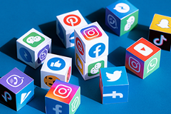 image of various different social media logos