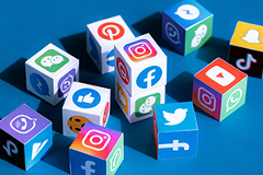 Social-Media-Marketing image of various different social media logos