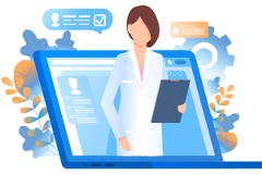 image depicting telehealth visit