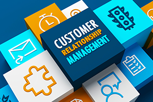 CRM image depicting customer relationship management