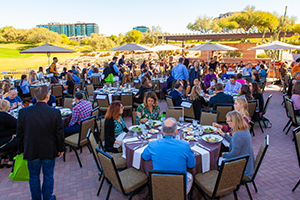 photo of networking roundtable luncheon